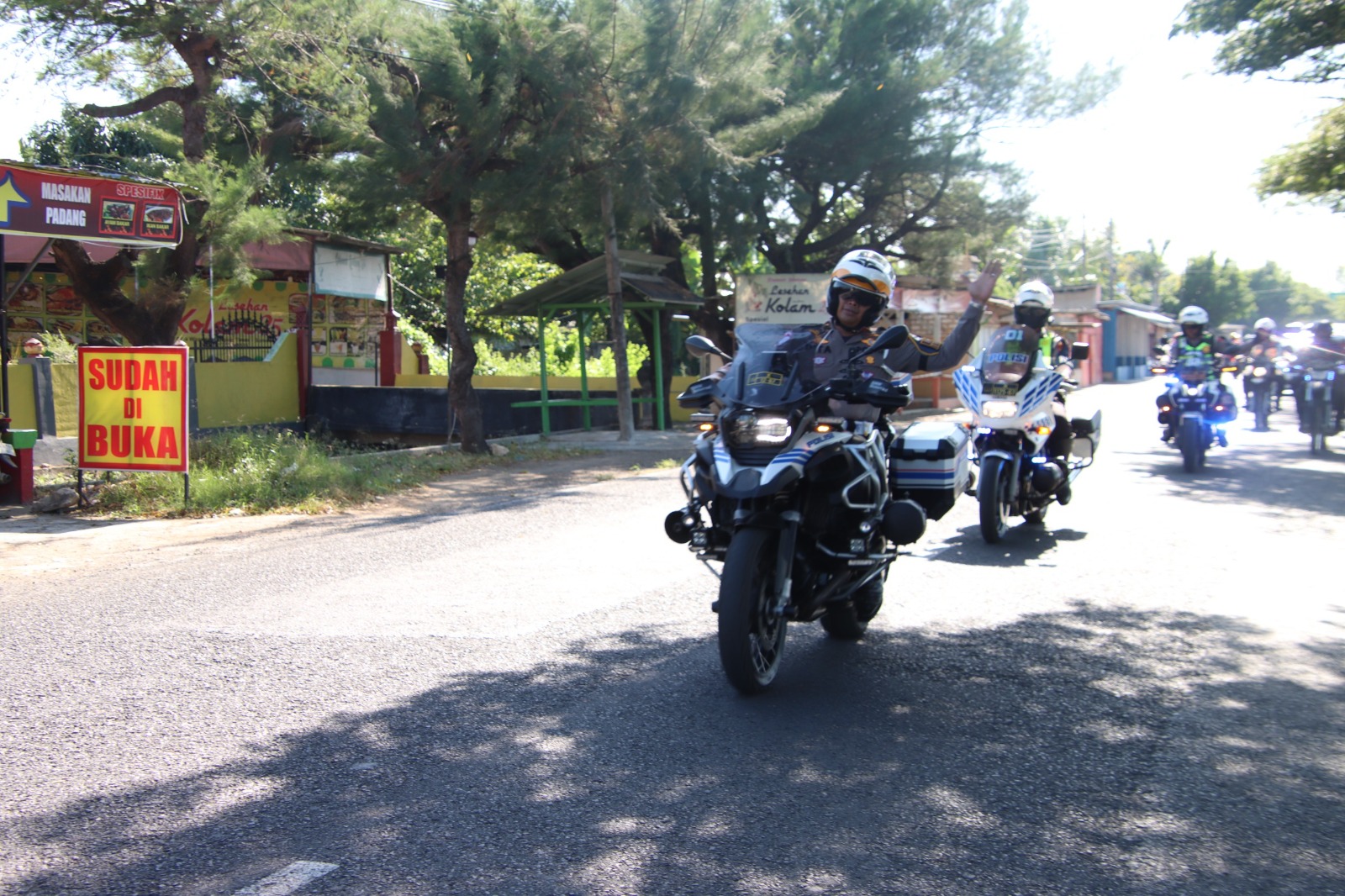 Polres Sumenep Patroli Skala Besar Pastikan Perayaan 1 Suro Kondus