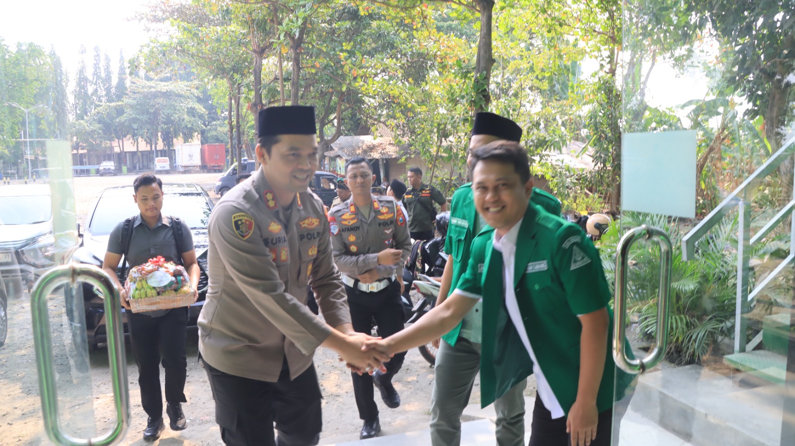 Pererat Sinergitas, Kapolres Nganjuk Gandeng GP Ansor Redam Konflik Antarperguruan Silat