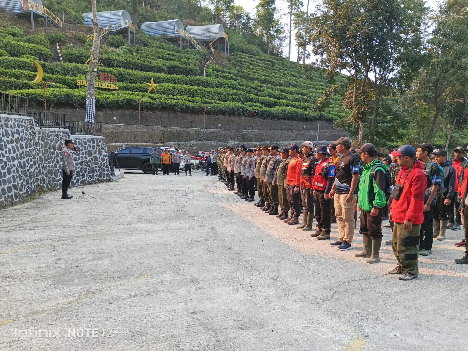 Tembus Ketinggian 1.800 MDPL, Tim Gabungan Polres Blitar Jinakkan Api di Gunung Buthak